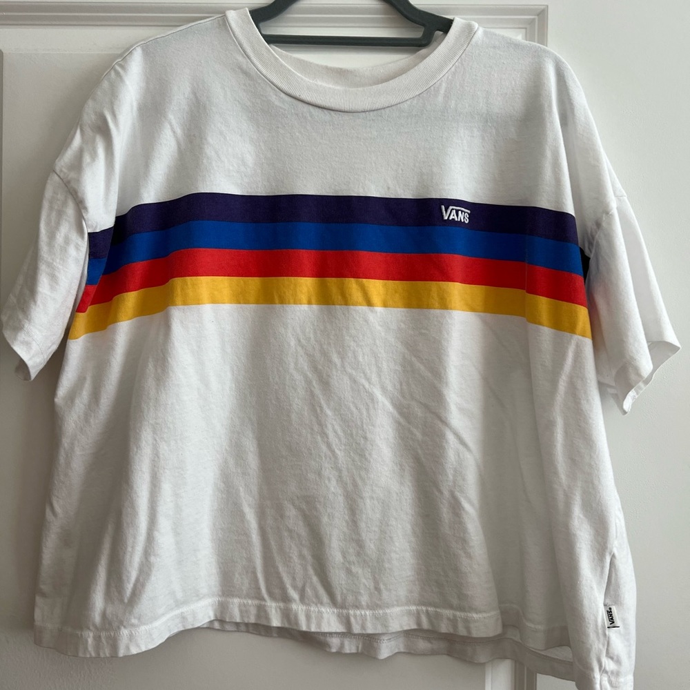 Vans shirt size M crop